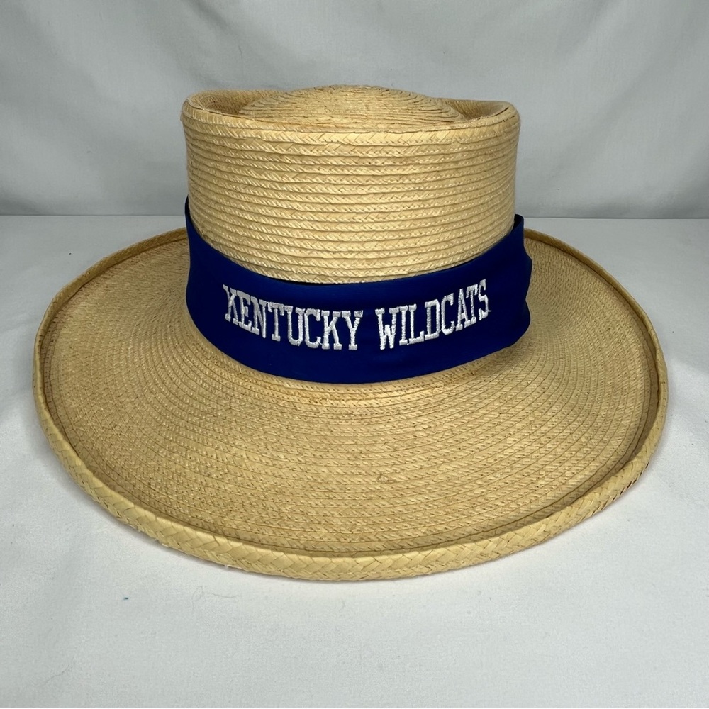 Kentucky Wildcats Gumarcaah Straw Hat Size 56 Handwoven Palm